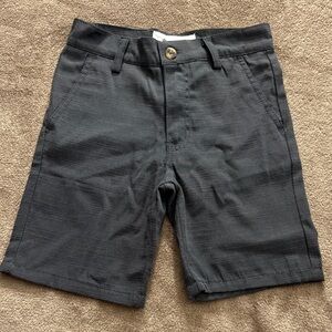 🆕 Craft Flow Charcoal Gray Textured Shorts